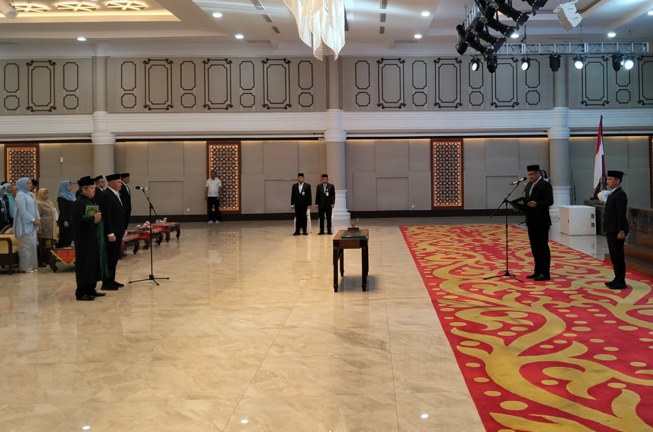 Bobby Nasution Lantik Sulaiman Harahap sebagai Pj Sekda Sumut, Tekankan Kolaborasi Birokrasi