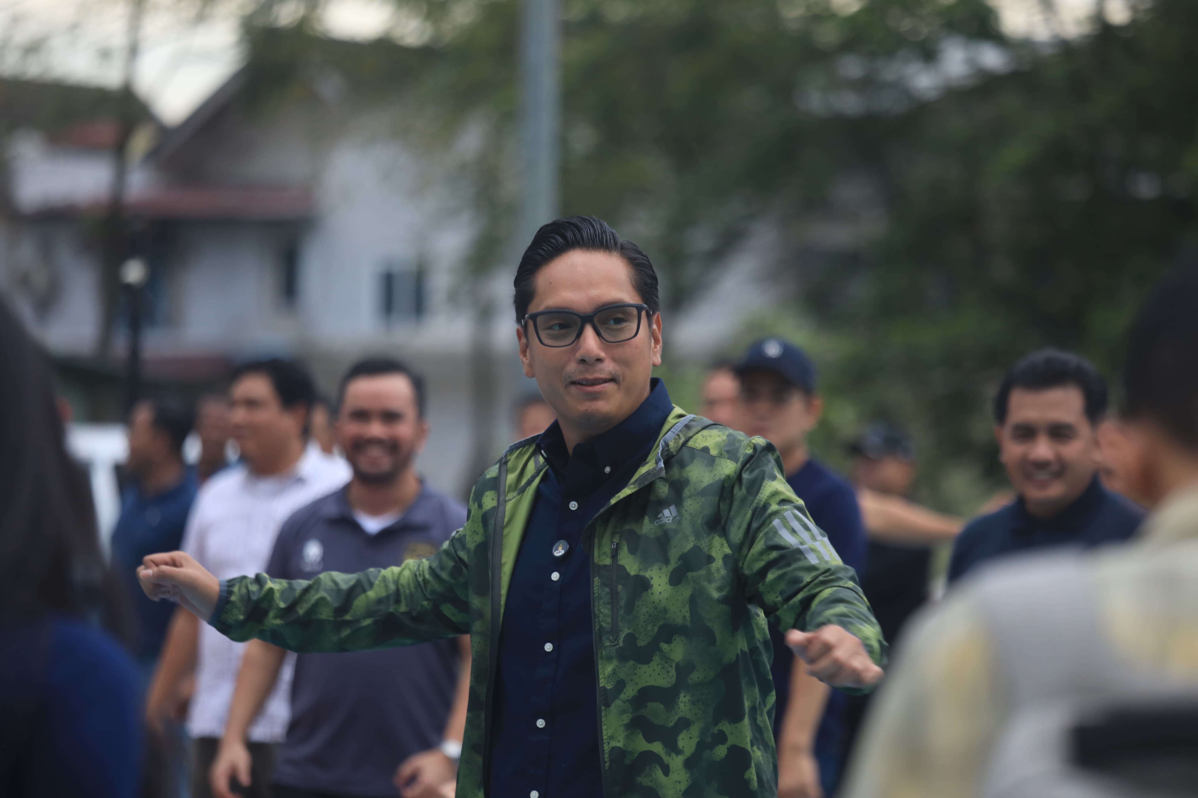 Rico Waas Dan Zakiyuddin Harahap Olahraga bersama DPK IKAPTK Kota Medan, Perkuatan Sinergitas Untuk Membangun Kota