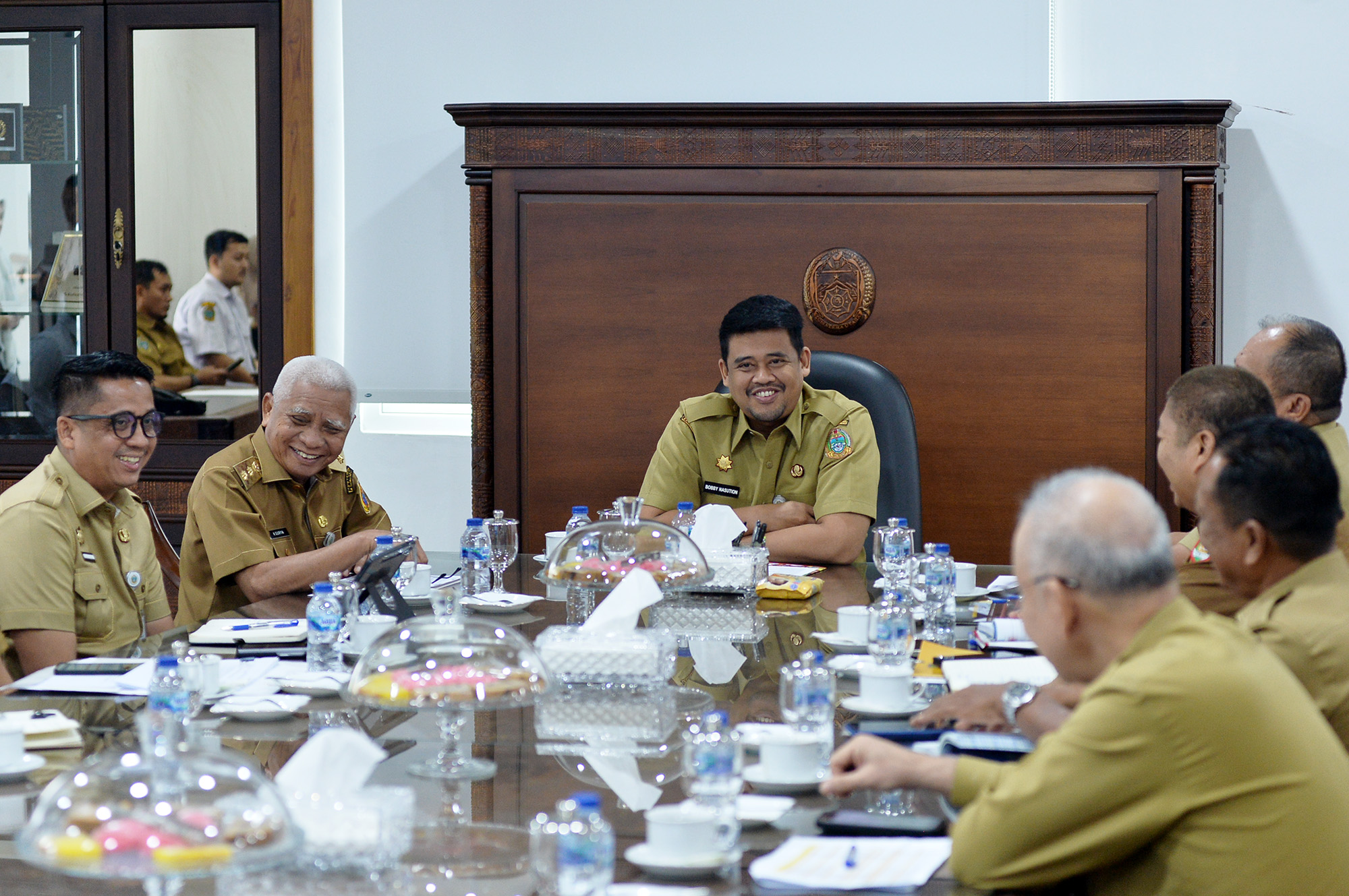 Terima Kunjungan Bupati Asahan,Bobby Nasution Pastikan Percepatan Pembangunan Infrastruktur