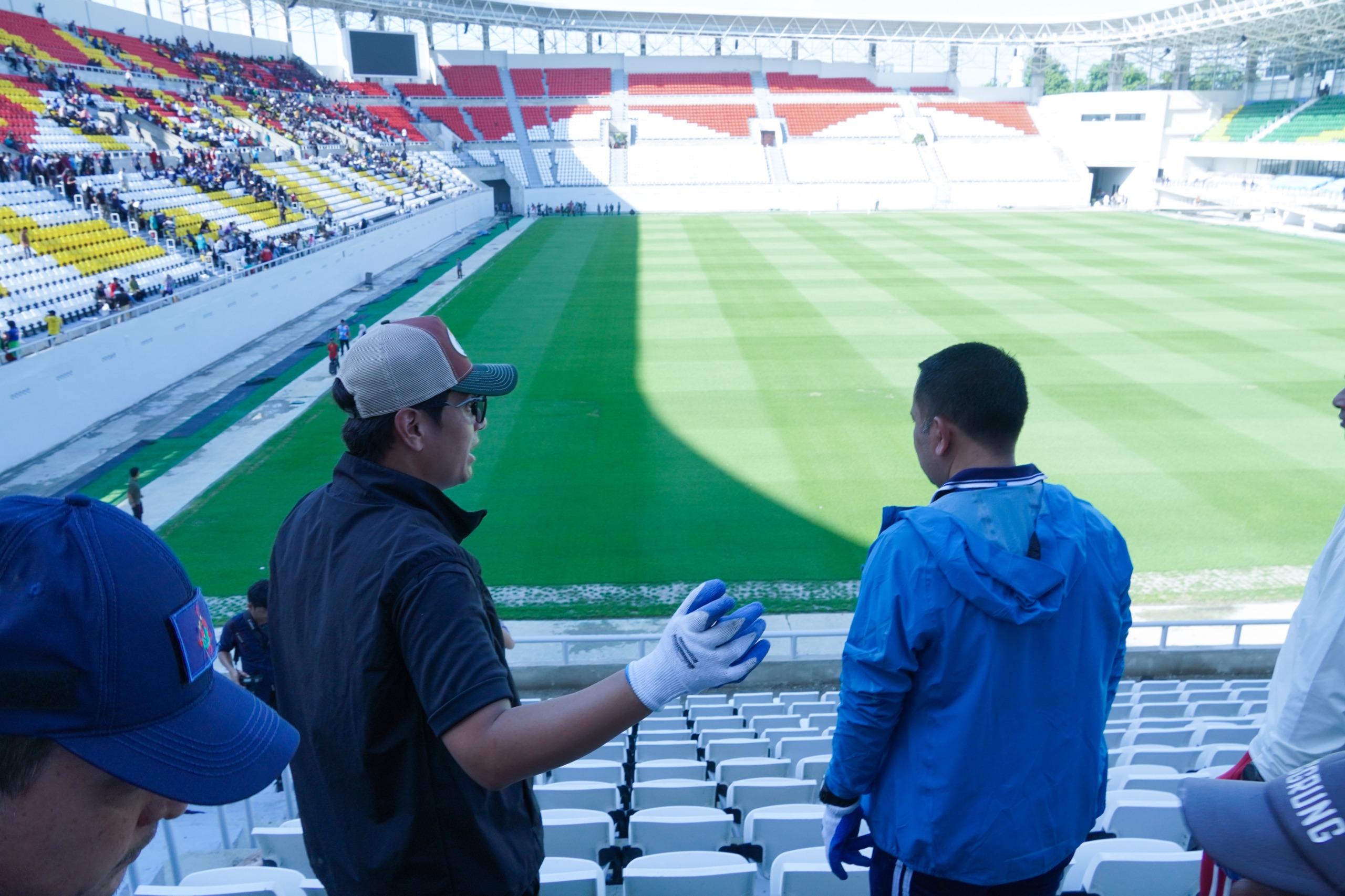 Rico Waas, Kapolrestabes, dan Dandim Kompak Turun Tangan Siapkan Stadion Teladan Sambut AFF U-19