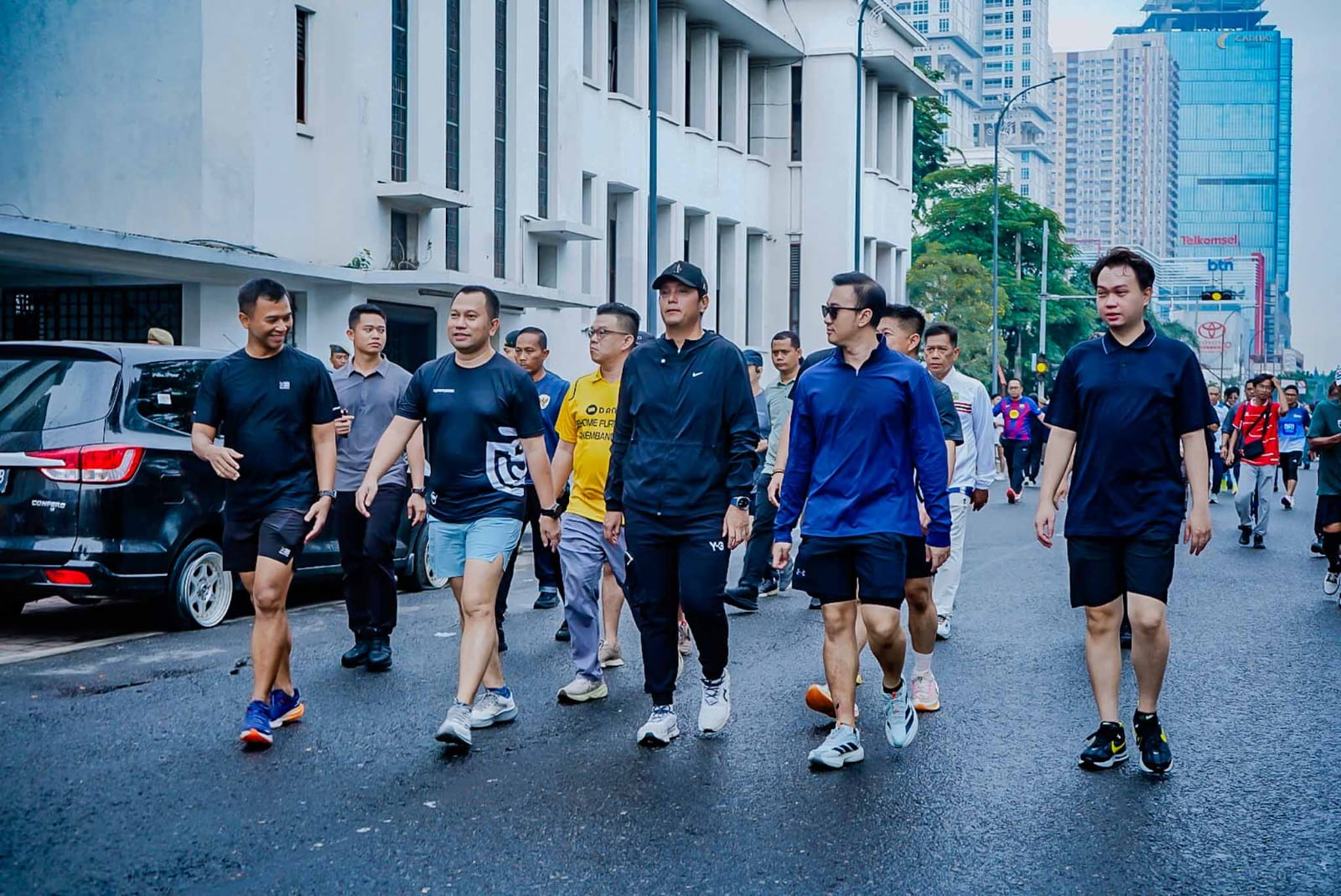 Rico Waas dan Forkopimda Berbaur Bersama Warga di CFD Medan