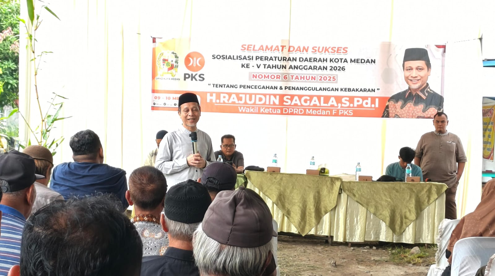 H.Rajudin Sagala : Perda Nomor 6 Tahun 2025 Dilahirkan untuk Menciptakan Kenyamanan dan Keamanan Warga Kota Medan