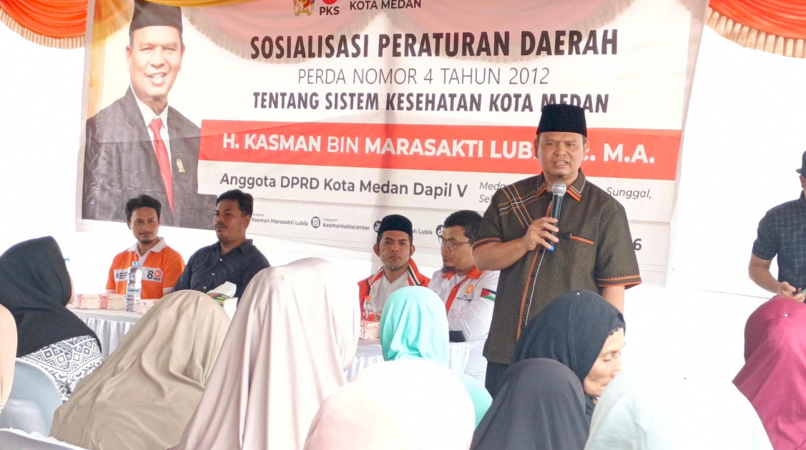 Kasman Lubis Tegaskan Layanan Kesehatan Berkualitas Harus Maksimal Diterima Warga