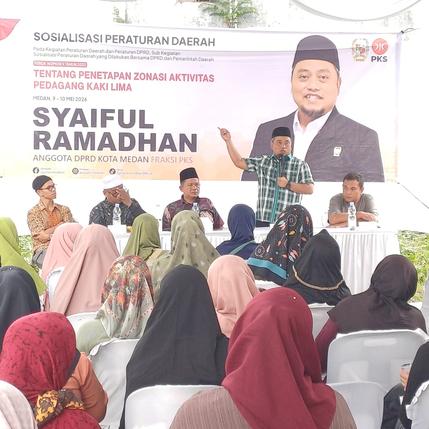 Syaiful Ramadhan : Perda Zonasi Aktivitas PKL Jadi Solusi Persoalan Ekonomi Masyarakat dan Penataan Kota