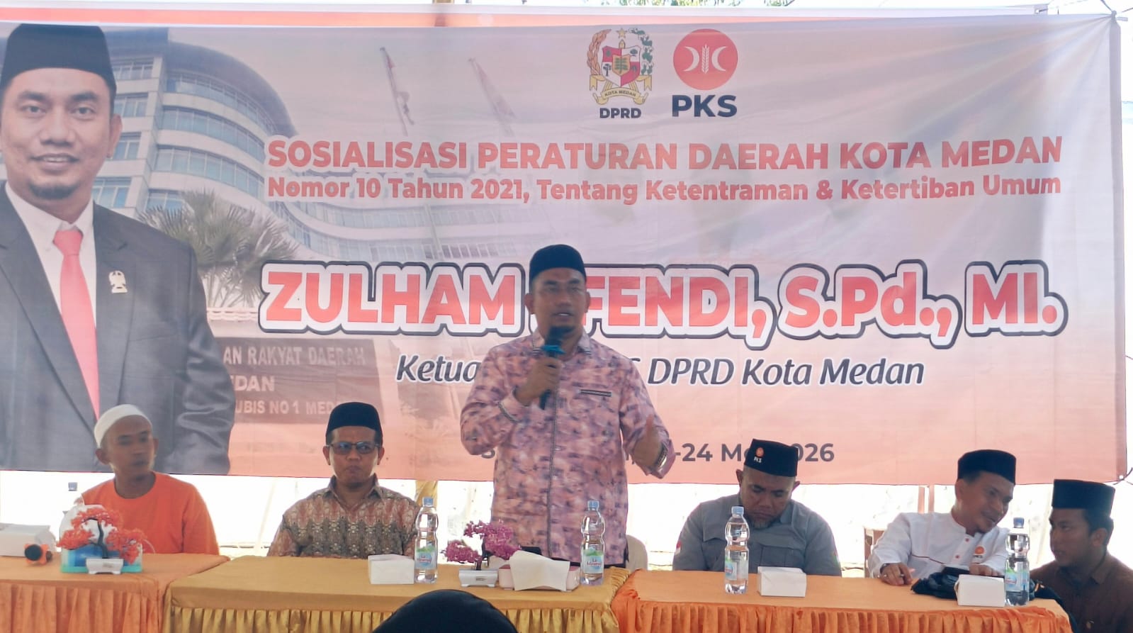Zulham Efendi : Perda Trantibum Upaya Menjaga Martabat Kota Medan