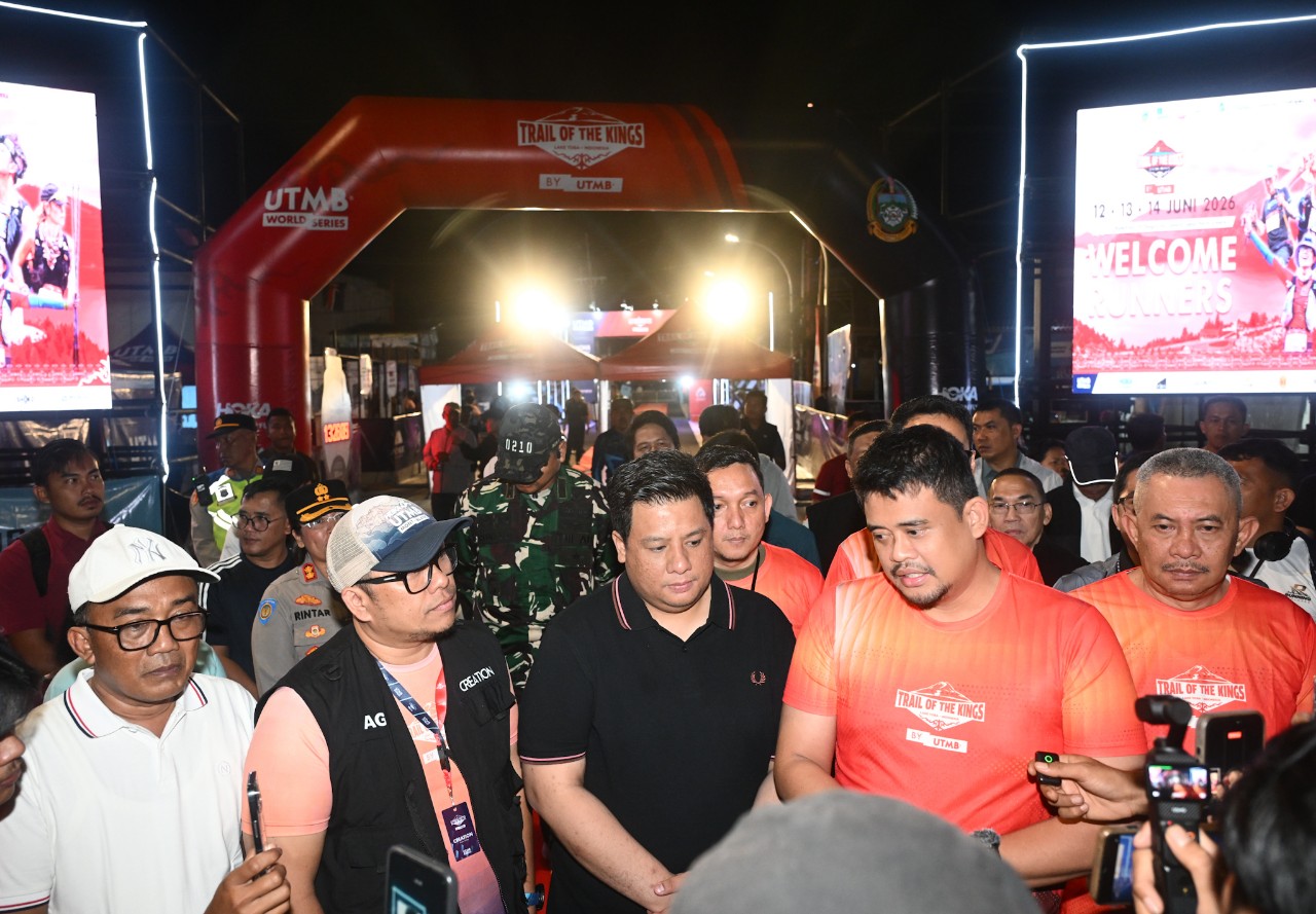 Bobby Nasution Lepas Pelari Dunia Trail of The Kings UTMB, Danau Toba Kian Mendunia Lewat Sport Tourism