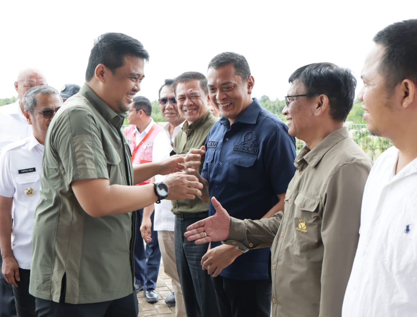 Komisi D DPRDSU Ikut Gubsu Bobby Nasution Berkantor di Nias
