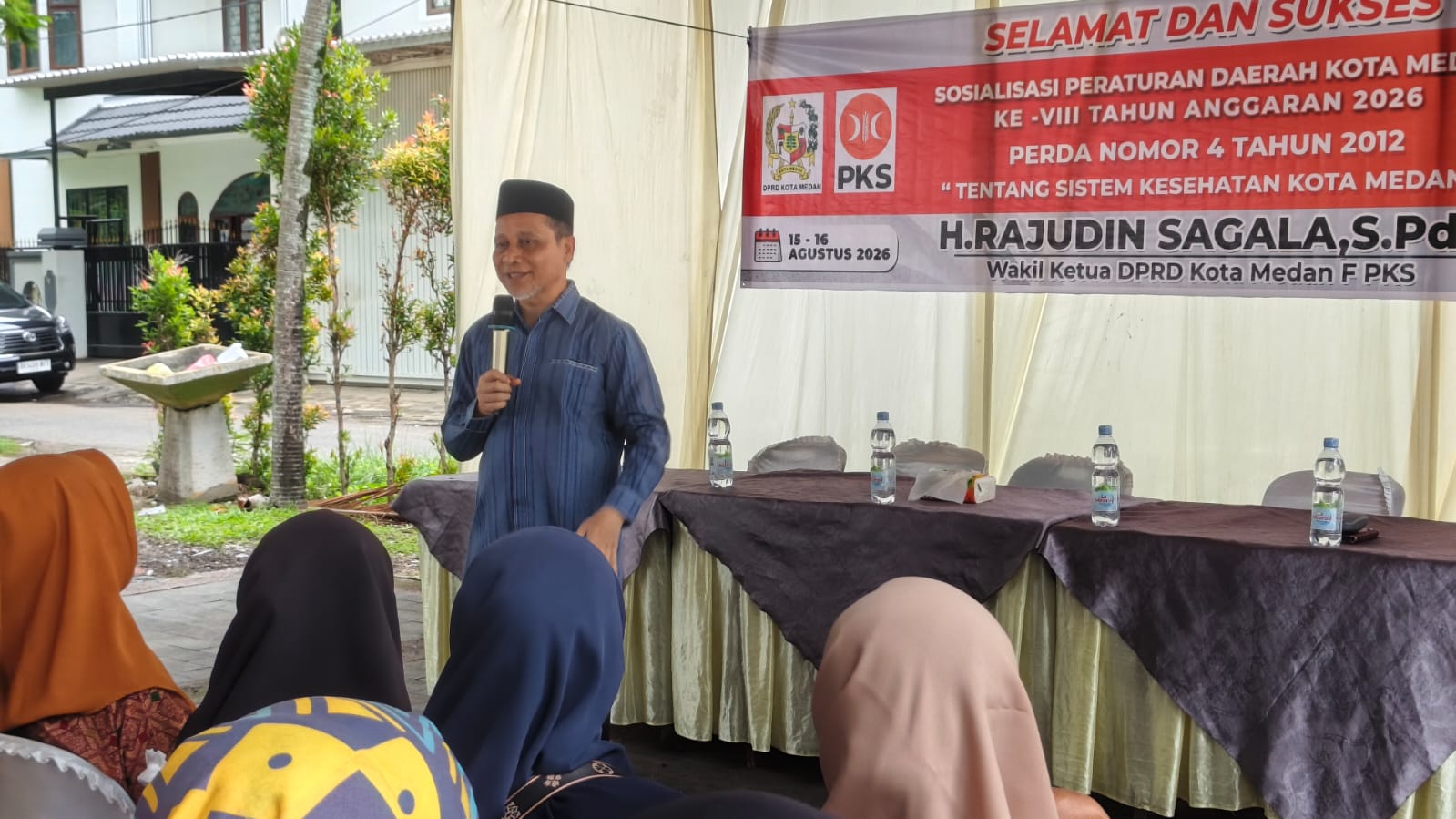 H.Rajudin Sagala Tekankan Hak Warga Medan Mendapatkan Pelayanan Kesehatan Maksimal