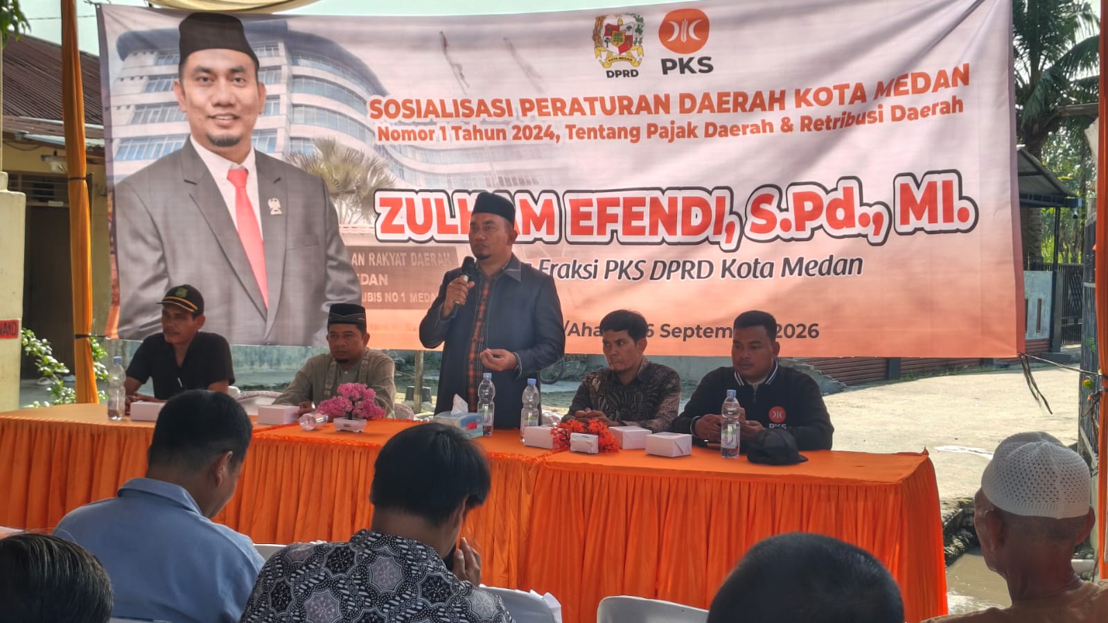 Sosialisasikan Perda Pajak dan Retribusi Daerah, Zulham Efendi : Warga Harus Pahami Hak dan Kewajibannya