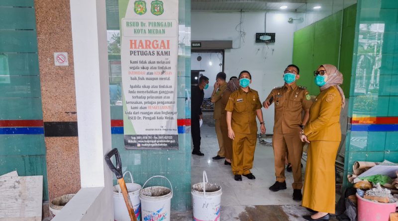 Zakiyuddin Harahap Cek Langsung Renovasi IGD RSUD Dr Pirngadi, Fasilitas Diperluas dan Dimodernisasi