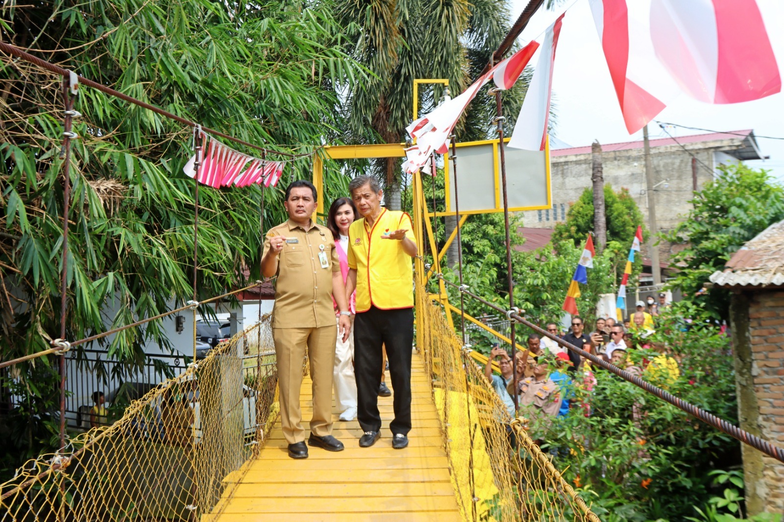 Jembatan Perintis Mangga Diresmikan, Rico Waas Tekankan Manfaat bagi Mobilitas Warga