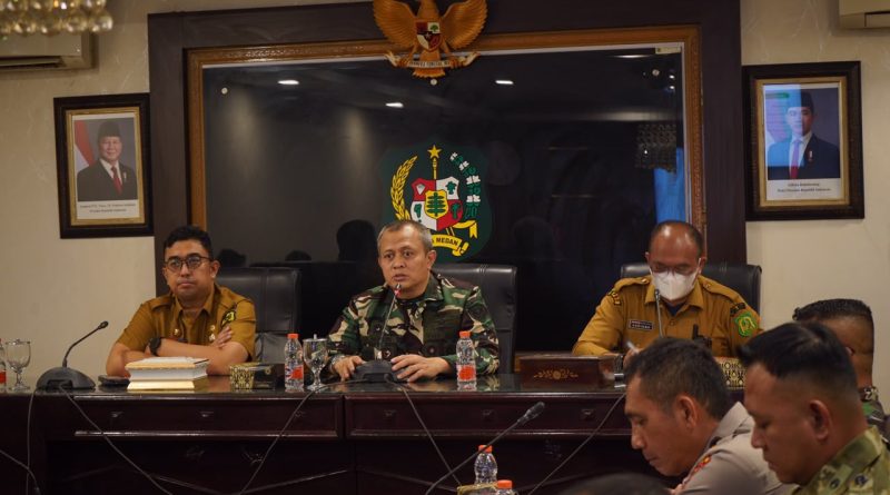 Pemko Medan Paparkan Penanganan Pascabencana kepada Satgas PRR