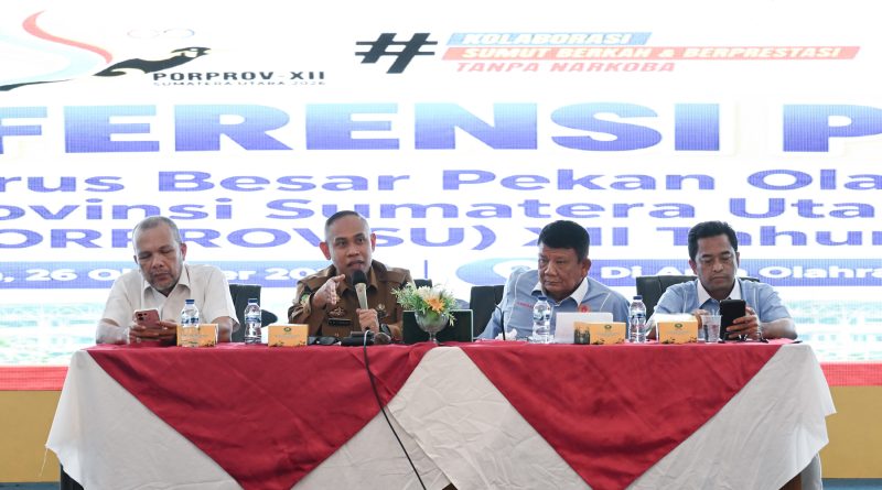 Jadwal Porprovsu 2026 Bergeser ke 1–9 Desember, KONI Sumut Pastikan Seluruh Nomor Pertandingan Tetap Digelar