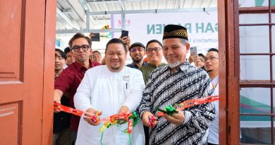 Senator K.H. M. Nuh Resmikan Rumah Singgah Pasien Kolaborasi FOZ Sumut