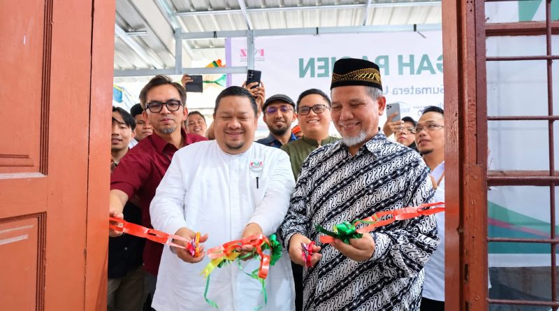 Senator K.H. M. Nuh Resmikan Rumah Singgah Pasien Kolaborasi FOZ Sumut